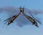 En la feria aeronáutica, los pilotos se esfuerzan por realizar sorprendentes acrobacias. FOTO: Jaime Pérez.