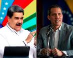 El líder del régimen de Venezuela, Nicolás Maduro, y el opositor Juan Guaidó. FOTOS: Twitter @NicolasMaduro y @jguaido