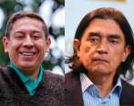 Amaya (izquierda) comenzó a sonar como ministro de Agricultura, lo cual causó la indignación de Bolívar (derecha). FOTO: COLPRENSA