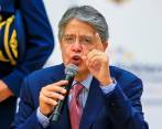 El presidente ecuatoriano, Guillermo Lasso, se sometió en Estados Unidos a una cirugía de párpado. FOTO ARCHIVO