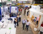 Inexmoda aseguró que busca celebrar el componente físico de la feria Colombiatex 2021 en una fecha por definir en el segundo semestre de este año. FOTO Carlos Velásquez
