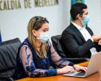 María Camila Villamizar, secretaria privada de la Alcadía de Medellín. Foto: Twitter María Camila Villamizar.