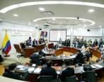 El de este miércoles era el tercer debate de la reforma a la salud en la Comisión Séptima de la Cámara de Repesentantes. FOTO: COLPRENSA 