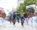 Chía, el hombre más veloz hasta ahora de la Vuelta. FOTO: CORTESÍA FEDEICLISMO