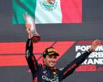 Sergio Pérez acelera seguro para ganar su primer Mundial de F1. FOTO AFP