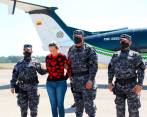 Colombiana fue expulsada de El Salvador por su presunta participación en el asesinato del fiscal Marcelo Pecci. FOTO: Twitter @Vi11atoro