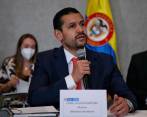 El jefe del Ministerio de Interior se refirió al despliegue de fuerza pública que se dará antes y durante las elecciones. FOTO COLPRENSA/Camila Diaz