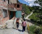 El desplazamiento intraurbano genera desarraigo, pérdidas materiales y mucho dolor para las víctimas. FOTO MANUEL SALDARRIAGA