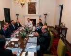 Imagen de referencia de cuando se reunieron el presidente Gustavo Petro y varios miembros de la oposición venezolana. FOTO cortesía