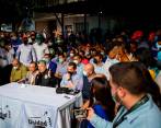 Si bien tomó la decisión de participar, la oposición denunció la falta de garantías y pidió acompañamiento internacional. FOTO EFE