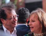 Gustavo Petro y Ángela María Robledo en la campaña presidencial de 2018. FOTO COLPRENSA