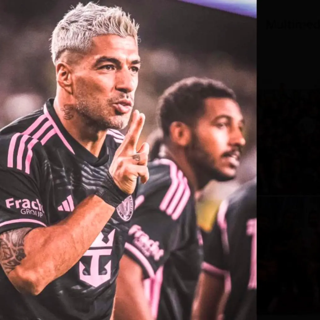 El delantero uruguayo Luis Suárez fue suspendido en la MLS por una falta violenta contra un rival. FOTO TOMADA X@LuisSuarez9