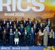 La Cumbre de los BRICS con países miembros, invitados y organizaciones se reúnen para debatir temas clave de la agenda internacional. El debate se centró en el medioambiente, la COP30 y la salud global. FOTO: Presidencia Brasil.