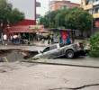 Este cráter se formó en el sector conocido como Villa Julia en Villavicencio. FOTO CORTESÍA
