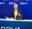 Mario Pardo, presidente de BBVA Colombia, explicó las bondades de la apertura de la oficina de la entidad en Panamá. FOTO cortesía BBVA