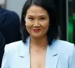 Keiko Fujimori obtuvo el 50,12 % de los votos y se convertiría en la primera mujer elegida por voto popular para presidir Perú. FOTO: GETTY