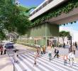 Imagen modelada de la estación Exposiciones una vez termine la intervención que adelantará el Metro de Medellín. FOTO cortesía