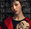 Úrsula Corberó anunció en Instagram que espera su primer hijo junto a Chino Darín, su pareja desde 2016. FOTO cortesía Netflix