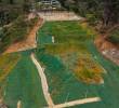 La fase final de los trabajos consistió en el restablecimiento de la vegetación para ayudar a darle estabilidad al terreno. FOTO: ALCALDÍA