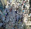 En Pereira se registraron al menos 37 víctimas mortales y otras tres en municipios del área metropolitana, mientras 65 edificaciones colapsaron, tras el sismo de magnitud 7,4 registrado ayer. Foto: Manuel Saldarriaga