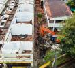 Las labores de demolición avanzan de forma progresiva y técnica en la Institución Educativa Normal Superior de María, con el objetivo de dar paso a la construcción de la nueva Ciudadela Educativa 4.0. FOTO: Cortesía Alcaldía de Rionegro