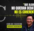 Carlos Caicedo se distancia del Gobierno: “El Presidente ha hecho acuerdos que nosotros cuestionamos”
