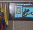 El alcalde de Medellín, Federico Gutiérrez, durante la rueda de prensa de este lunes. FOTO: Santiago Olivares Tobón