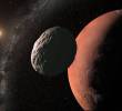 Ilustración de un asteroide próximo a Marte. Foto: Agencia Sinc.