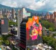 Así luce uno de los murales de Daniel Quiceno, más conocido como @perrograff