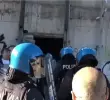 La víctima, de 32 años, permaneció retenida durante tres días en un edificio abandonado. FOTO: Policía de Roma