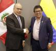 Delegaciones de ambos países durante la Comisión Mixta Permanente de Inspección en Lima. FOTO: CORTESÍA