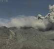 Emisión de ceniza en el volcán Puracé. FOTO Servicio Geológico Colombiano