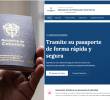 El llamado lo hizo la propia Cancillería a través de su cuenta oficial en X. Así luce la página fraudulenta. Foto: Colprensa