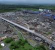 Puerto Antioquia ya está en un avance del 95% en su obra civil y se proyecta que se ponga en marcha en noviembre de este año. FOTO Manuel Saldarriaga