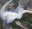 El embalse de Hidroituango está diseñado para operar a 420 msnm; sin embargo, hoy la altura máxima permitida es 408 metros. El almacenamiento actual representa el 53% del volumen útil. FOTO MANUEL SALDARRIAGA