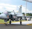 Los aviones Gripen hacen parte de un contrato con la empresa sueca Saab para la adquisición de 17 aeronaves destinadas a la Fuerza Aeroespacial Colombiana. FOTO: COLPRENSA