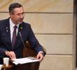 El ministro de Vivienda Jaime Andrés Beltrán habló ante el Congreso en medio de un debate que buscaría su salida del cargo por la gestión del terremoto al frente de la cartera. FOTO: @soyjaimeandres