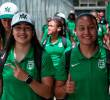En la imagen aparece el plantel femenino de Atlético Nacional. FOTO @naloficialfem