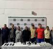 Imagen de los capturados de ‘La Matecaña’. Los 16 procesados quedaron vinculados a las investigaciones por los delitos que les fueron imputados, de acuerdo con la participación que la Fiscalía atribuye individualmente a cada uno. FOTO: Fiscalía.