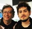 Foto: Harol González, quien sería director de la Academia Diplomática y el presidente Gustavo Petro.