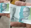 Estos son algunos ejemplares de billetes falsos de $100 mil que están circulando en Colombia. FOTO: Tomada de TikTok: @jaime.arguello