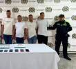 En el operativo fueron detenidas ocho personas señaladas de participar de los hurtos. FOTO: Cortesía Policía