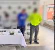 Capturados deberán responder por los delitos de concierto para delinquir y hurto calificado y agravado. FOTO: CORTESÍA POLICÍA ANTIOQUIA