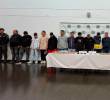 Estos son los 15 capturados por el Gaula que ya fueron judicializados; un juez avaló las medias de aseguramiento en contra de ellos. FOTO: MEVAL