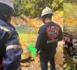 Bomberos encontraron el cuerpo sin vida del joven. FOTO: REDES SOCIALES