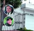 Esta es la vivienda donde fue abatido alias Bendito Menor. Tras el ingreso de los comandos de las fuerzas especiales, el garaje fue abierto para facilitar la salida y permitir el ingreso de más policías. Arriba, Jorge David Martelo Yépez. FOTO: Cortesía