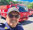 Deiby Arboleda había posicionado al cuerpo de bomnberos voluntarios de Anorí como uno de los mejores del Nordeste. FOTO: CORTESÍA