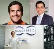 Imagen arriba: José Gedeón, cofundador de Cobre; Luis Alberto Rodríguez, fundador de Dapper; y Santiago Suárez, cofundador de Addi. Imagen abajo: Isabel Pulido, fundadora de NanoFreeze y Mauricio Velásquez, presidente de Sucroal. Foto: Forbes Colombia.
