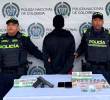 Este es uno de los capturados en el plan candado que realizaron las autoridades en El Poblado. FOTO: Cortesía Secretaría de Seguridad de Medellín