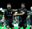 El colombiano Luis Javier Suárez (#9) marcó para el Sporting en la victoria 0-3 como visitantes ante Tondela, en la Liga de Portugal. FOTO TOMADA X @SportingCP